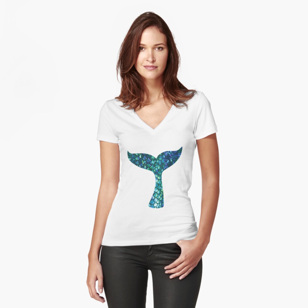 Item preview, Fitted V-Neck T-Shirt designed and sold by emilystp23.