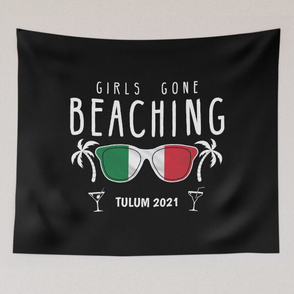 Item preview, Girls Gone Beaching Bachelorette Girls Trip Tulum 2021 design designed and sold by jakehughes2015.