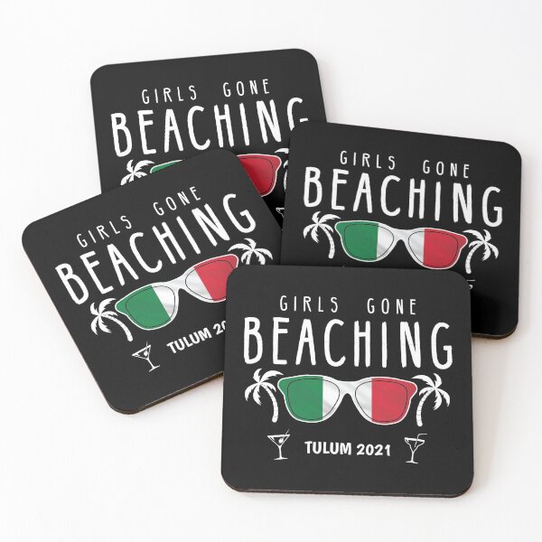 Item preview, Girls Gone Beaching Bachelorette Girls Trip Tulum 2021 design designed and sold by jakehughes2015.