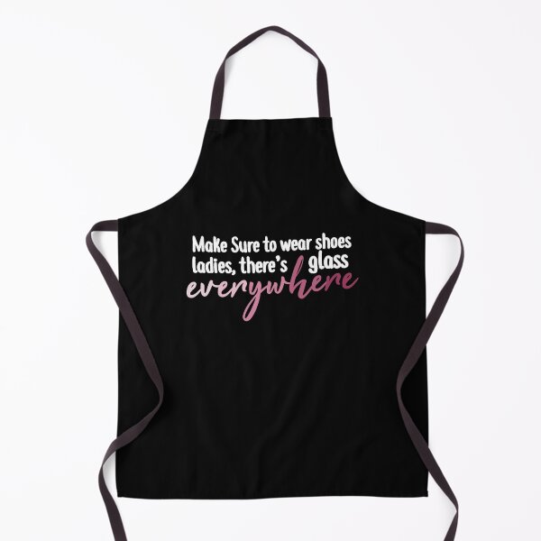 Item preview, Make sure to wear shoes, ladies. There’s glass everywhere Kamala designed and sold by RainbowPandas.