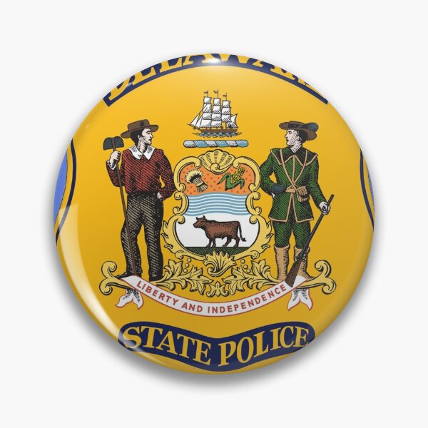 Item preview, Delaware State Police designed and sold by Lawrence Baird.