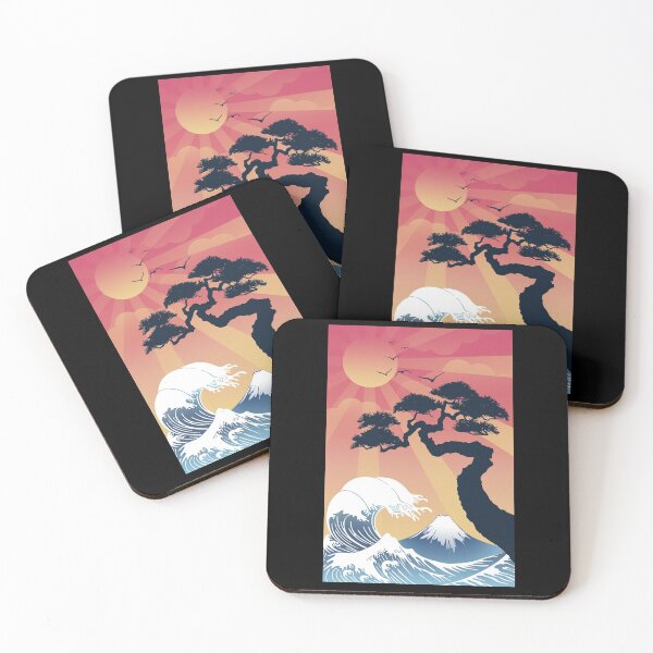 Item preview, Bonsai Retro Wave designed and sold by predatorart93.