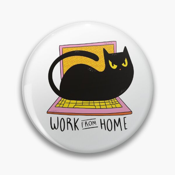 Item preview, Home Office Cat designed and sold by aliisik.