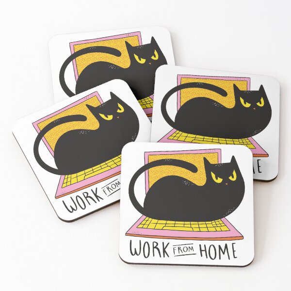 Item preview, Home Office Cat designed and sold by aliisik.
