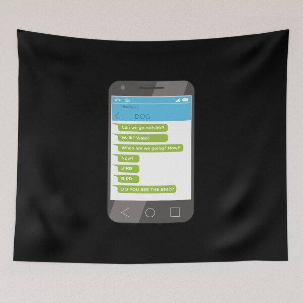 Item preview, Fun Dog Text Messages design designed and sold by jakehughes2015.