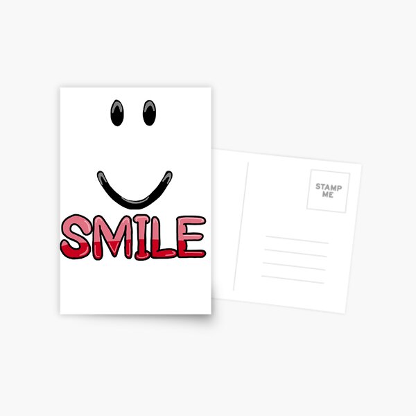 Roblox Smile Stationery Redbubble - smile roblox game