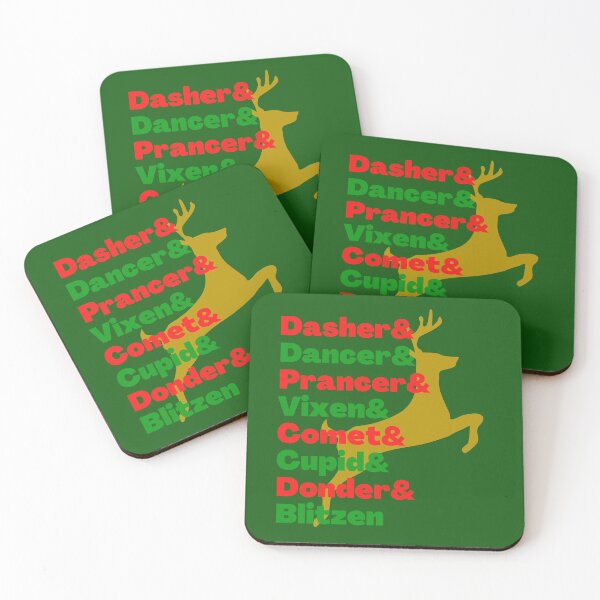 Item preview, Reindeer Names Christmas  designed and sold by DesignsofNote.