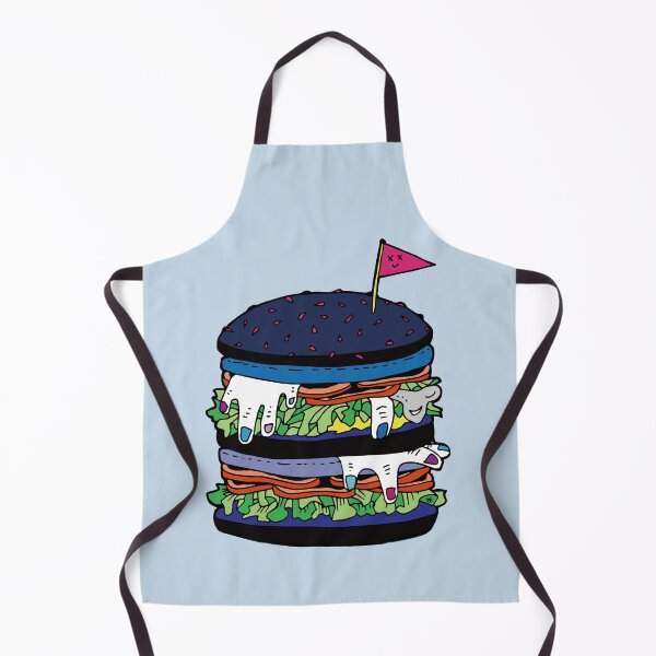 Item preview, Finger Burger- Blue designed and sold by CuriousEyeball.