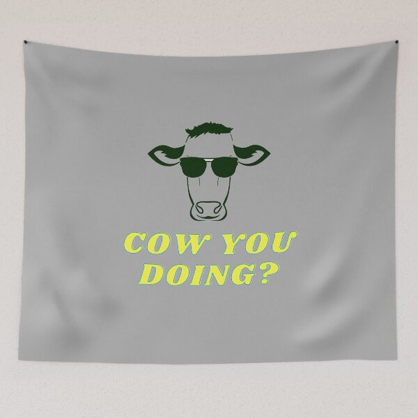 Item preview, Cow you doing? designed and sold by Monkey204.