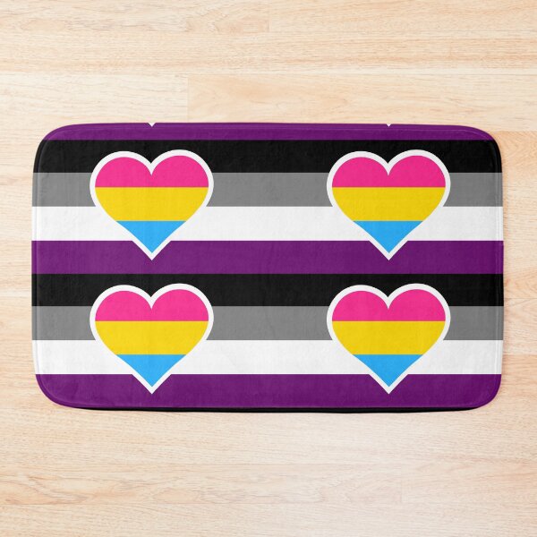 Item preview, Asexual Panromantic Flag  designed and sold by QueerShop.