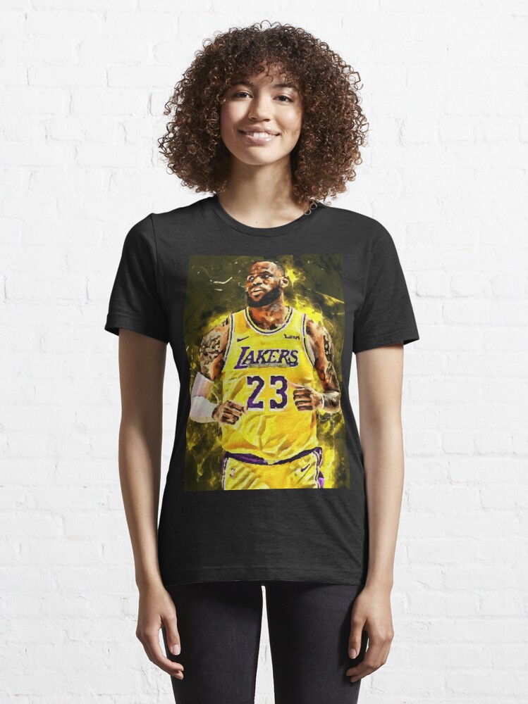 Lebron Lakers #23 Design Essential T-Shirt for Sale by