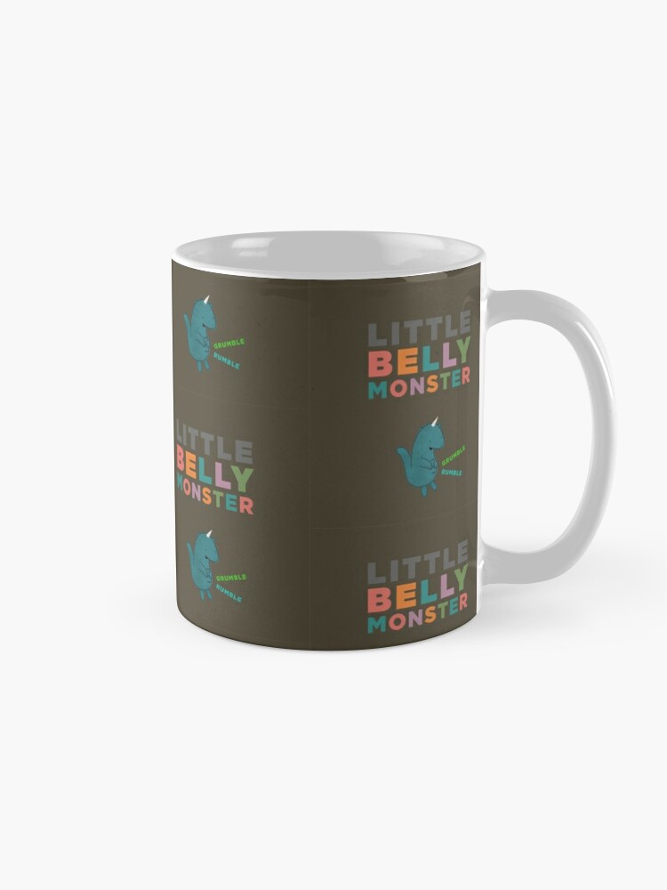 Alternate view of Hungry Little Belly Monster Coffee Mug