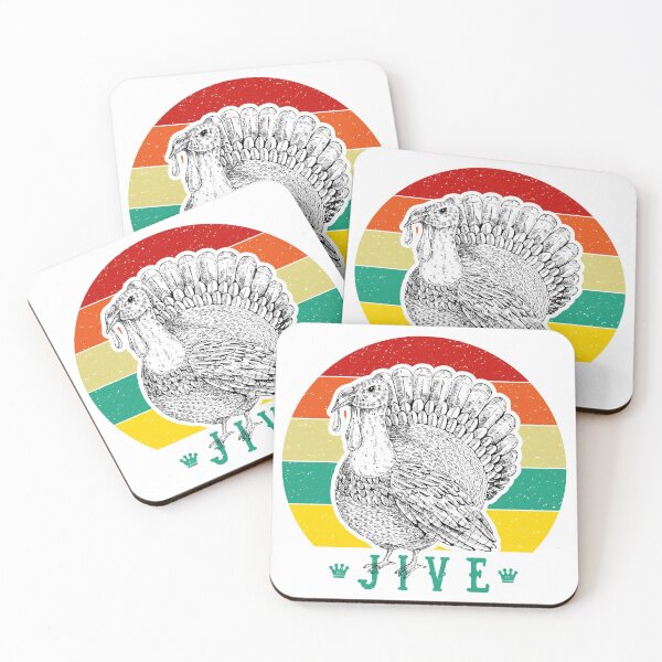 Item preview, JIVE TURKEY - retro vintage -  vintage sunset - thanksgiving gift designed and sold by nananinanana.
