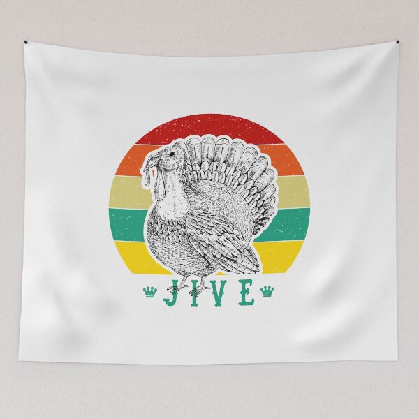 Item preview, JIVE TURKEY - retro vintage -  vintage sunset - thanksgiving gift designed and sold by nananinanana.