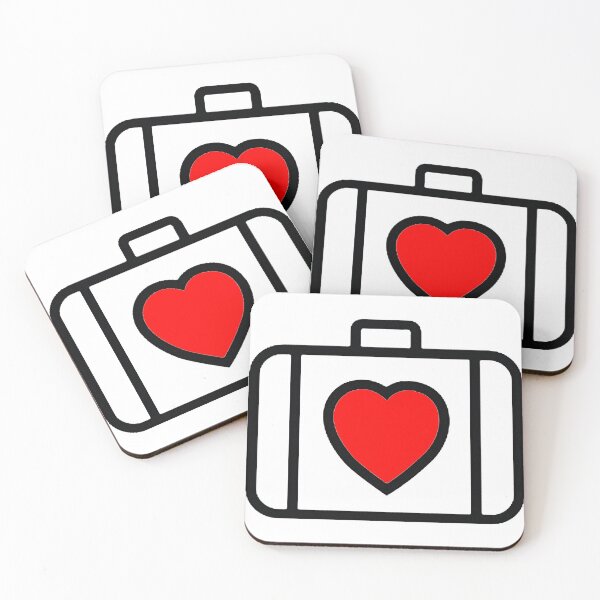 Item preview, U2 Inspired Red Heart in Suitcase designed and sold by suzieU2.