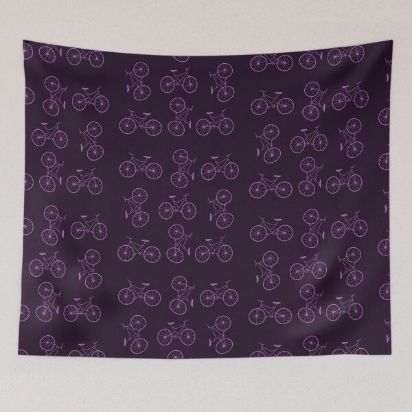 Item preview, Purple bicycle pattern  designed and sold by Antiope33.