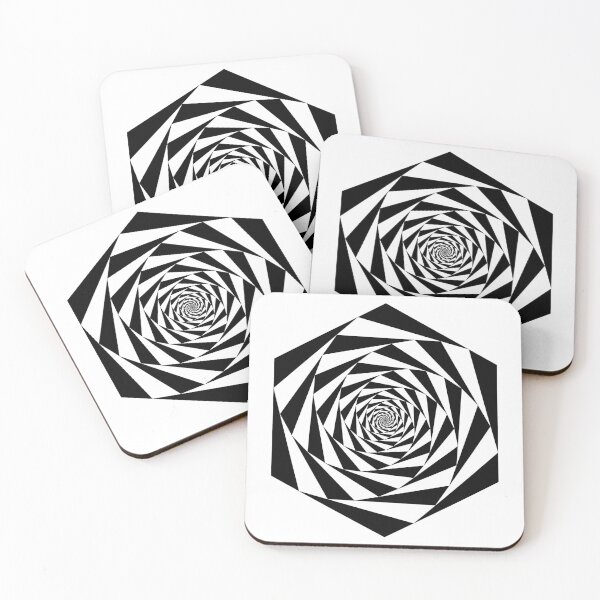 Item preview, Trippy Illusion Hexagon designed and sold by infleims.