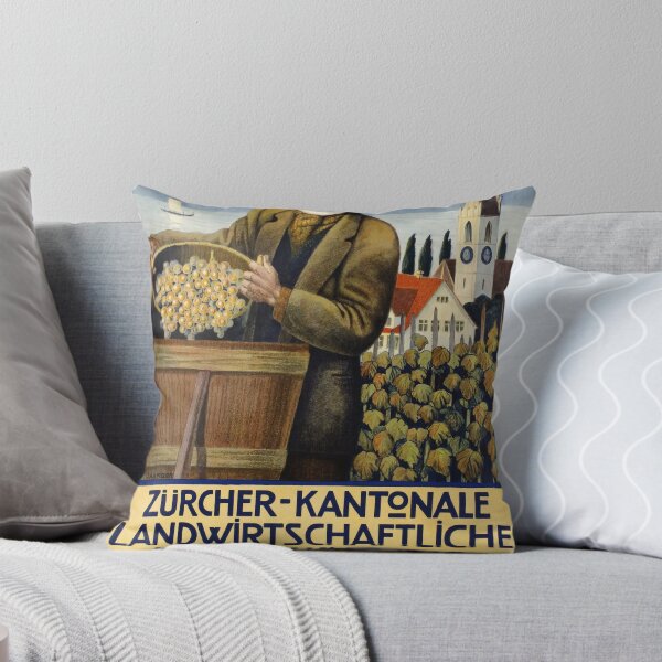 Item preview, retro meilen zurcher kantonale landwirtschaftliche vintage reclame designed and sold by CorasPosters.
