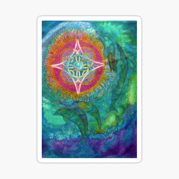 Maya Glyph Manik Sticker