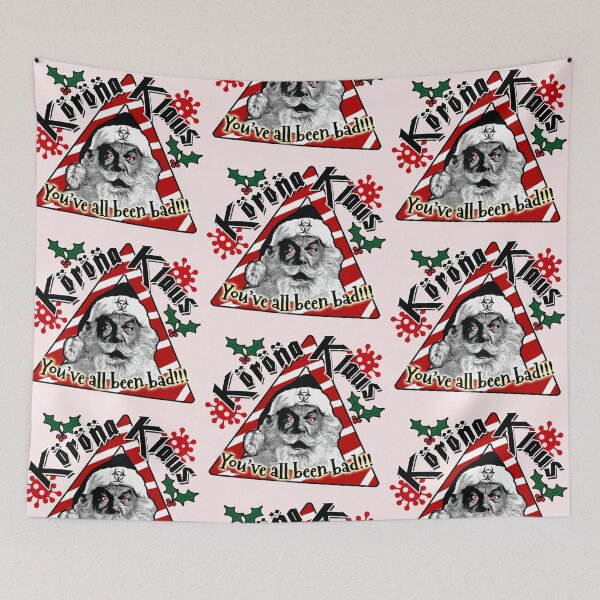 Item preview, Korona Klaus - Xmas Covid Bad Santa designed and sold by DemandChaos.