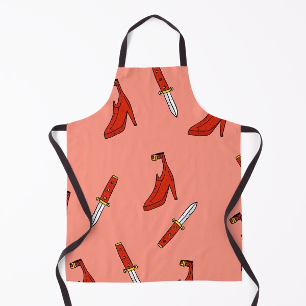 Item preview, stilleto heels and knives pattern. girl power. designed and sold by JJadx.