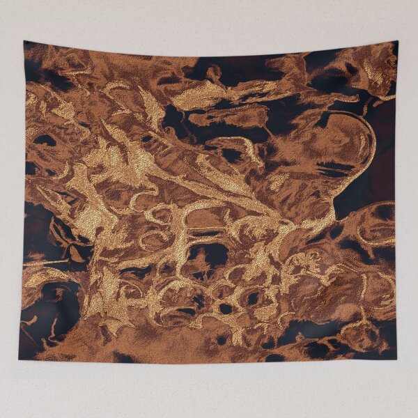 Item preview, Elegant curly copper waves designed and sold by SulkaCreative.