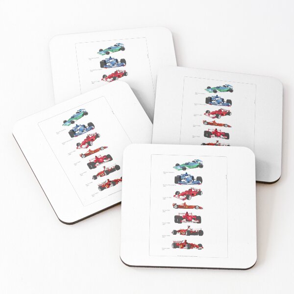 Item preview, Baron Rouge Formula 1 winners designed and sold by Alt_ Illustrations.