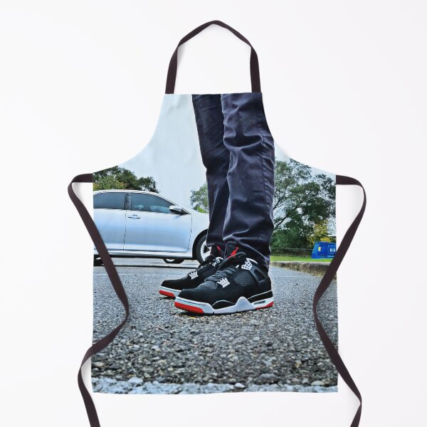Item preview, AJ 4 Bred Sneaks Portrait on Feet designed and sold by RCPphotography.