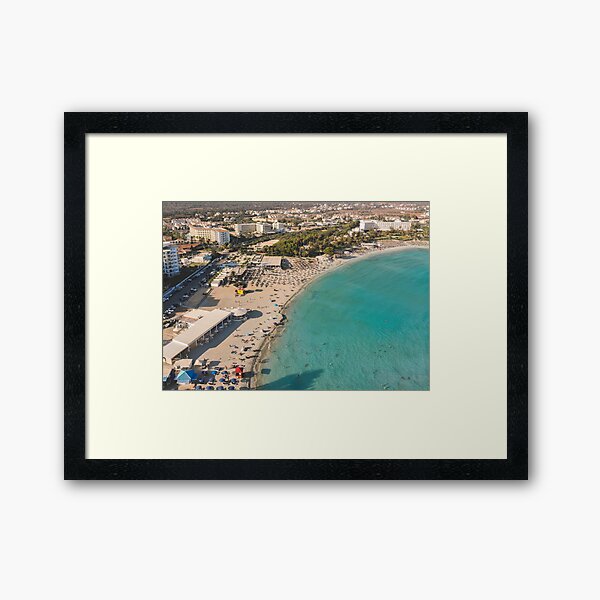 Nissi Beach - Ayia Napa Framed Art Print
