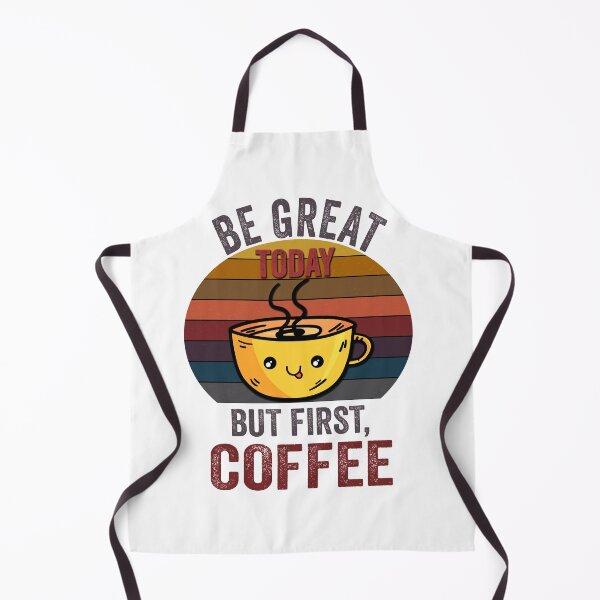 Item preview, Be awesome But First Coffee, Funny Retro vintage Coffee quote Love Gifts For Christmas And Wintertime designed and sold by Steve Morley.