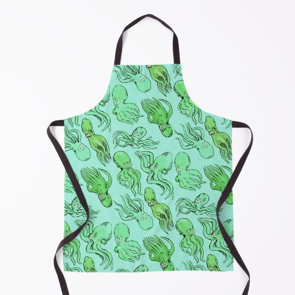 Item preview, octopus pattern - green designed and sold by KarolinaSt.