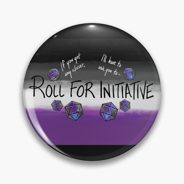 Item preview, Roll for Initiative - Ace pride - fitted designed and sold by RoseNightshade.
