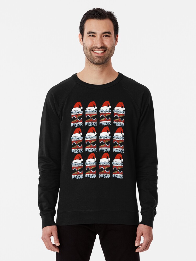 Sneakerhead christmas sweater clearance