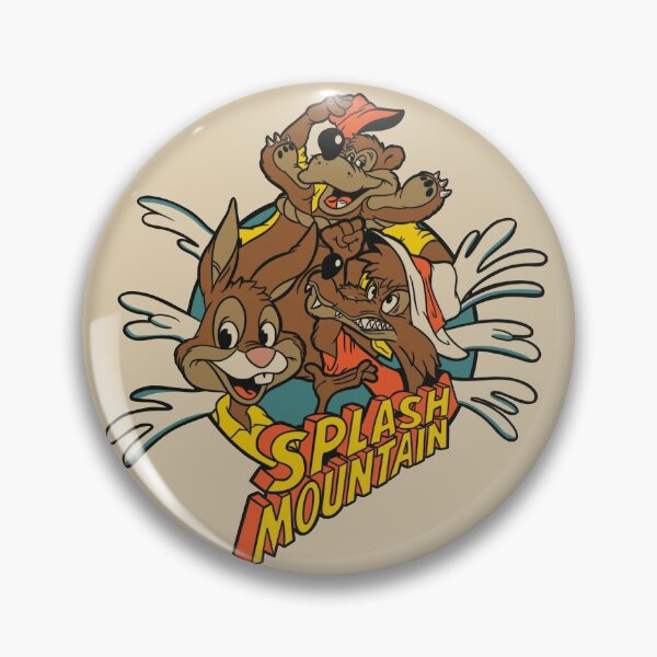 Item preview, Splash Mountain Retro Logo designed and sold by LegendOfLouis.