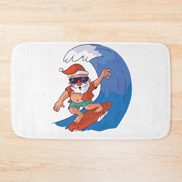 Item preview, sun shine surfing - santa designed and sold by youngdstag.