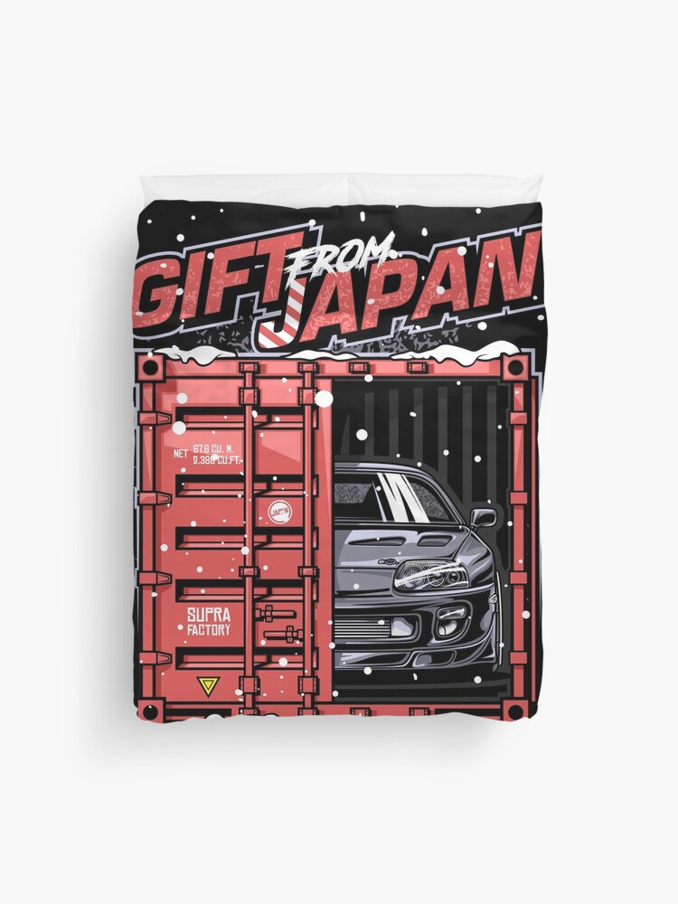 Toyota Supra JZA80 Gift From Japan | Duvet Cover