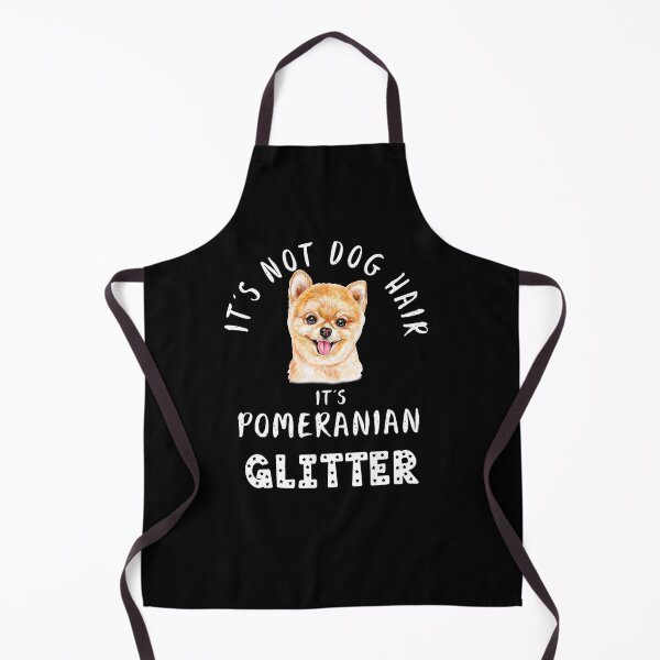 Artikelvorschau, Es sind keine Hundehaare, sondern POMERANIAN Glitzer lustiges Hundezitat entworfen und verkauft von theshirtinator.