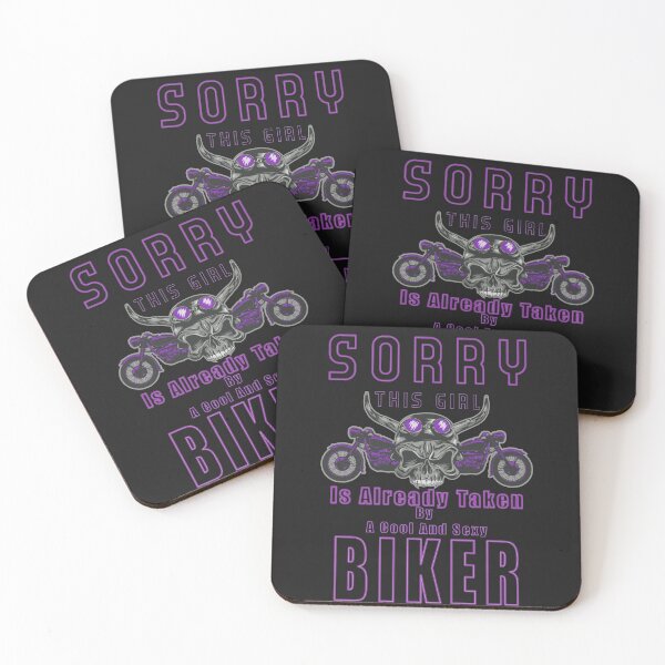 Item preview, Sorry This Girl Is Already Taken By A Cool And Sexy Biker  designed and sold by Essoly.