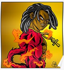 SSJ4 Trebled Poster