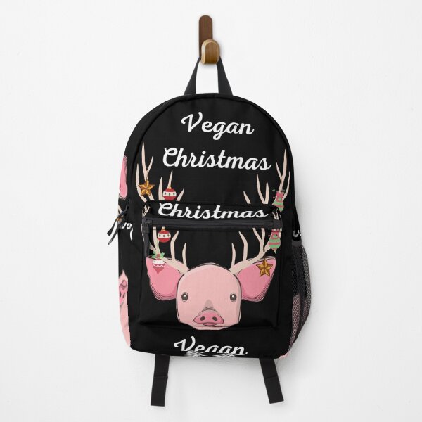 Item preview, Vegan Christmas - Pig with Antlers and Ornaments designed and sold by Pandoras-Boxx.