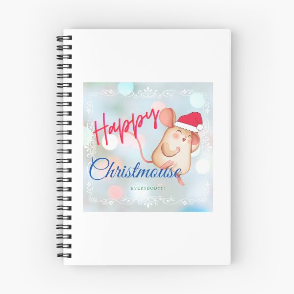 Item preview, Happy Christmas Mouse designed and sold by amelia4e.