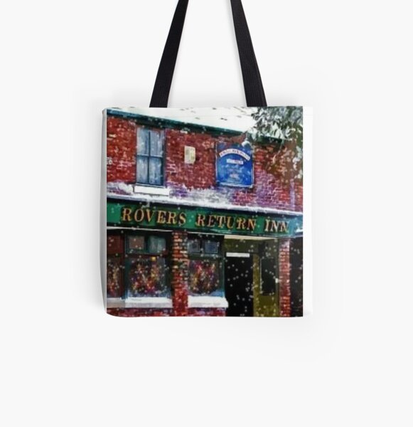 FESTIVE ROVERS RETURN FROM CORONATION STREET All Over Print Tote Bag