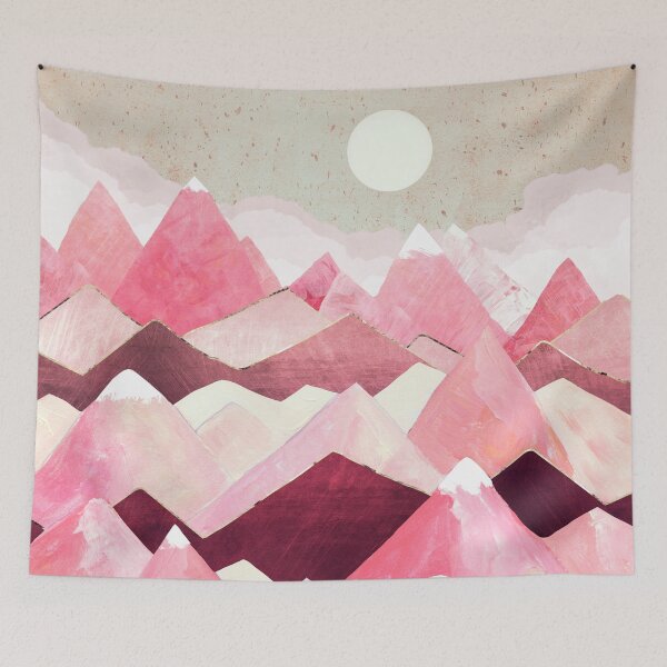 Item preview, Blush Berry Peaks designed and sold by spacefrogdesign.