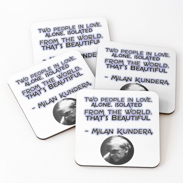 Item preview, Milan Kundera quotes designed and sold by Fine Art California.