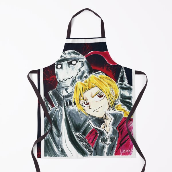 Item preview, fullmetal alchemist elric brotherhood anime sketch designed and sold by jorgelebeau.