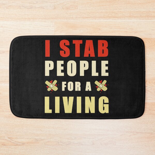 Item preview, Funny Nurse I Stab People For A Living Classic  designed and sold by Essoly.