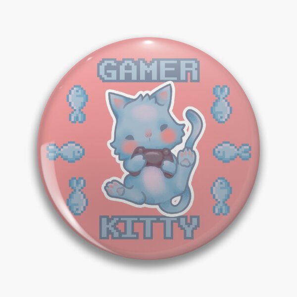 Item preview, Gamer Kitty designed and sold by Annaki.