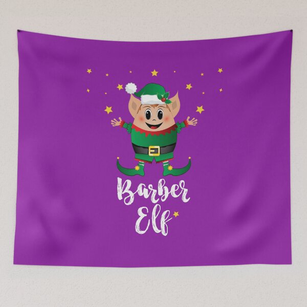 Item preview, Barber Elf Squad Men Christmas Matching Family Xmas Group designed and sold by ZNOVANNA.