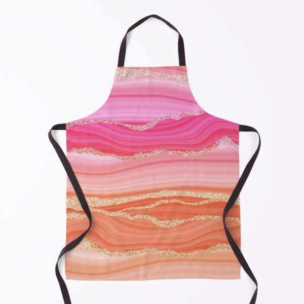 Item preview, Blush Pink Faux Marble Stripes With Gold Glamour Veins designed and sold by MysticMarble.