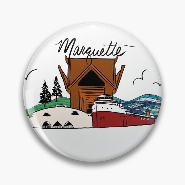Item preview, Marquette, Michigan  designed and sold by Rabble Rouser Arts.